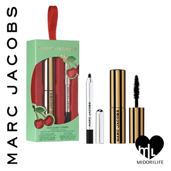 MARC JACOBS BEAUTY Blacquer Cherry 2-piece Mini Eye Set - Picture 1 of 11